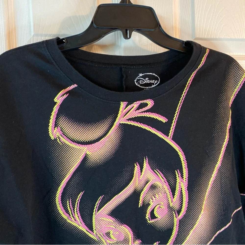 Disney Women Juniors XXL 19 Sweatshirt Pullover Tinker Bell Graphic Lightweight - Picture 4 of 11